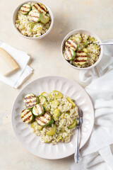 risotto with mushrooms
