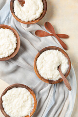 sweet rice pudding