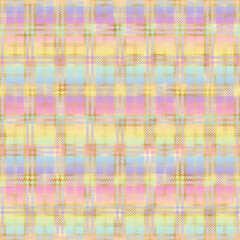 Rainbow Party Seamless Pattern - Colorful ombre gradient repeating pattern design with gold foil texture accents © Mai