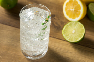 Refreshing Cold Lemon Lime Soda