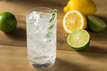 Refreshing Cold Lemon Lime Soda