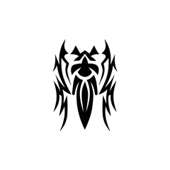 Naklejka premium tribal tattoo icon vector illustration design
