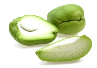 CHAYOTE sechium edule, A MEXICAN FRUIT