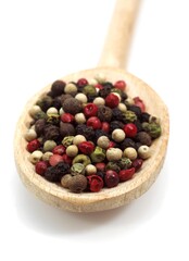 FIVE PEPPERCORNS IN A SPOON