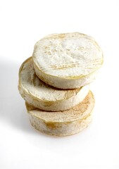 French Cheese called Rocamadour, Cheese made with Goat's Milk