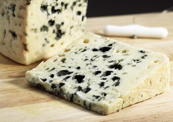 French Cheese Called Roquefort, Cheese made with Ewe's Milk