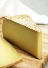 French Cheese called Comte Fruite, Cheese from Jura made with Cow's Milk