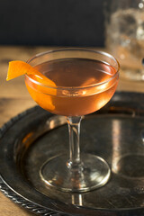 Boozy Refreshing Rum El Presidente Cocktail