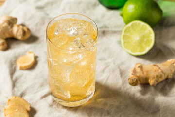 Refreshing Cold Ginger Beer