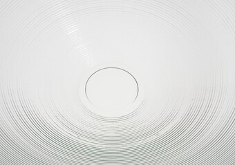 Glass Fruit Bowl against White Background