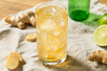 Refreshing Cold Ginger Beer