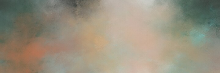 stunning abstract painting background texture with gray gray, dark slate gray and tan colors and space for text or image. can be used as header or banner