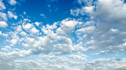 blue sky with clouds