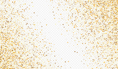 Yellow Dust Paper Transparent Background. Bridal 