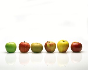 Apples : Granny Smith, Calville, Pink Lady, Granada, Golden, and Royal Gala