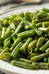 Homemade Sauteed Cooked Green Beans