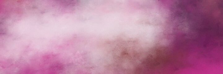 stunning abstract painting background graphic with pastel violet, dark moderate pink and antique fuchsia colors and space for text or image. can be used as horizontal background graphic