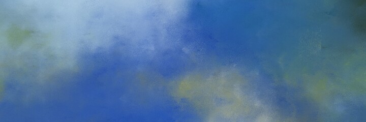 stunning vintage texture, distressed old textured painted design with teal blue and pastel blue colors. background with space for text or image. can be used as horizontal background graphic