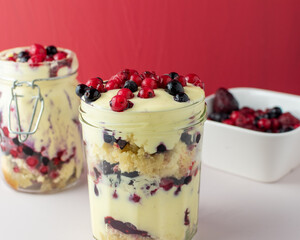 yogurt with berries