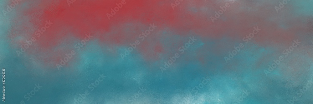 Aufkleber amazing abstract painting background texture with slate gray, dark moderate pink and medium aqua mar