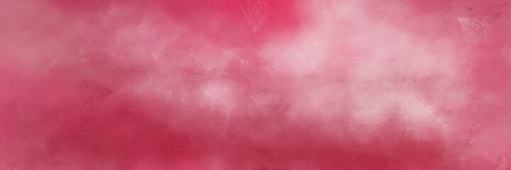 decorative abstract painting background texture with pale violet red, indian red and baby pink colors and space for text or image. can be used as horizontal background graphic