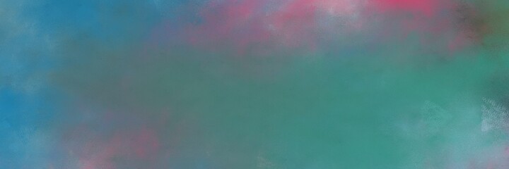 beautiful abstract painting background texture with blue chill and gray gray colors and space for text or image. can be used as horizontal background graphic