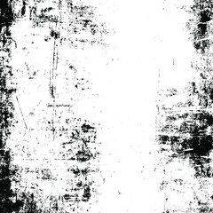 Rough black and white texture vector. Distressed overlay texture. Grunge background. Abstract textured effect. Vector Illustration. Black isolated on white background. EPS10