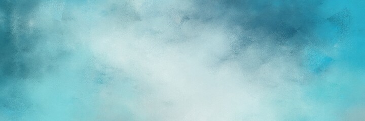 stunning sky blue and pastel blue color background with space for text or image. vintage texture, distressed old textured painted design. can be used as header or banner