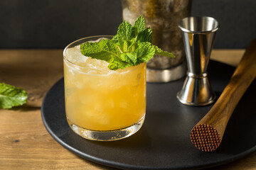 Boozy Refreshing Whiskey Smash
