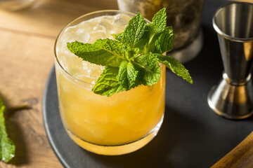 Boozy Refreshing Whiskey Smash