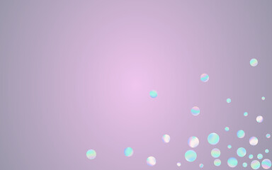 Holographic Splash Fun Blue Background. Rainbow 