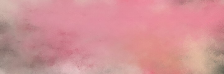 stunning vintage abstract painted background with rosy brown, pastel brown and baby pink colors and space for text or image. can be used as horizontal background texture