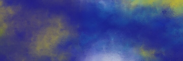 awesome abstract painting background graphic with dark slate blue, medium purple and dark khaki colors and space for text or image. can be used as horizontal header or banner orientation
