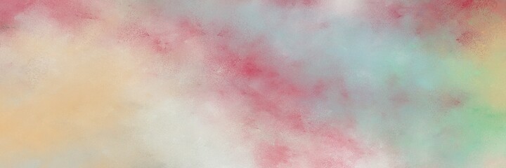 decorative abstract painting background graphic with silver, rosy brown and moderate red colors and space for text or image. can be used as horizontal background texture