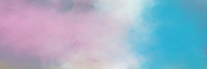 beautiful vintage texture, distressed old textured painted design with silver and medium turquoise colors. background with space for text or image. can be used as horizontal background graphic