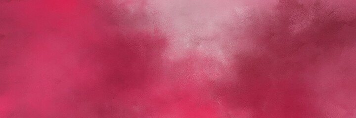 awesome abstract painting background texture with moderate red, pastel violet and pale violet red colors and space for text or image. can be used as horizontal header or banner orientation