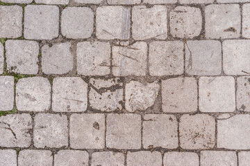 Background of stone floor texture.