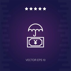 rupees vector icon modern illustration