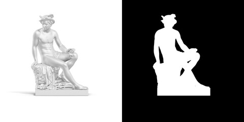 Sculptures for the design of books, websites, posts and presentations, you can create a graphic presentation of your work in different styles