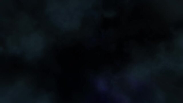 Flying inside Epic Storm of Clouds and Lightnings Seamless Loop