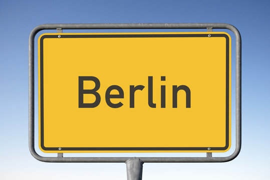 Ortstafel Berlin (Symbolbild)