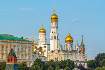 Fototapeta na wymiar Kremlin, the Annunciation Cathedral, Moscow, Russia