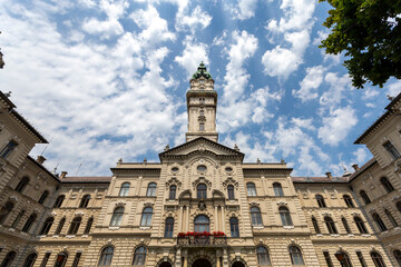 Fototapeta premium Town hall of Gyor, Hungary