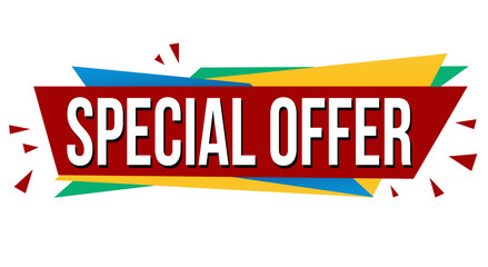Special offer banner design
