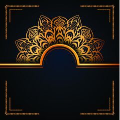 Luxury Ornamental Mandala Arabesque Background
