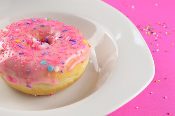 donut with sprinkles
