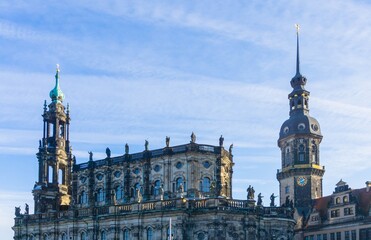 Fototapeta na wymiar Landmark of Dresden Germany 