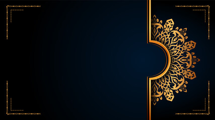 Luxury Ornamental Mandala Arabesque Background