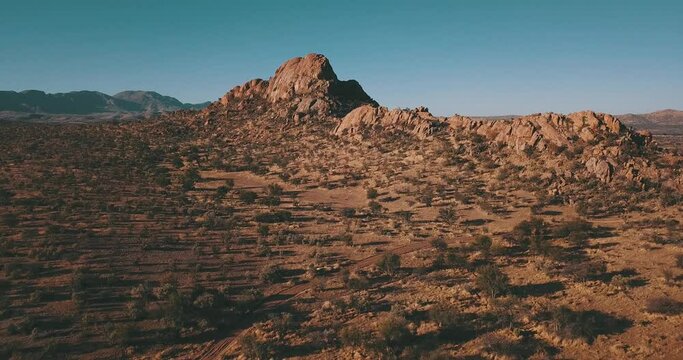 Summer day video of Rhodes Monument in Cape Town, South Africa