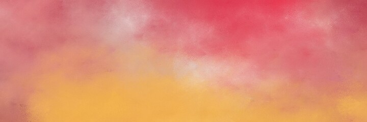 decorative abstract painting background graphic with dark salmon, moderate red and baby pink colors and space for text or image. can be used as horizontal header or banner orientation